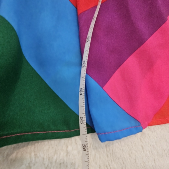 Skies Are Blu Colorful Maxi Dress Size XS Summer Preppy Cottagecore Girlhoodcore - Picture 11 of 11